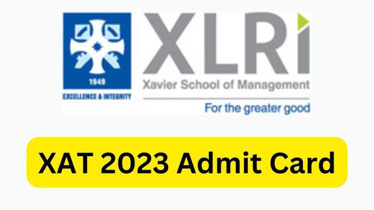 XAT 2023 Admit Card releasing tomorrow @xatonline.in, know how to download