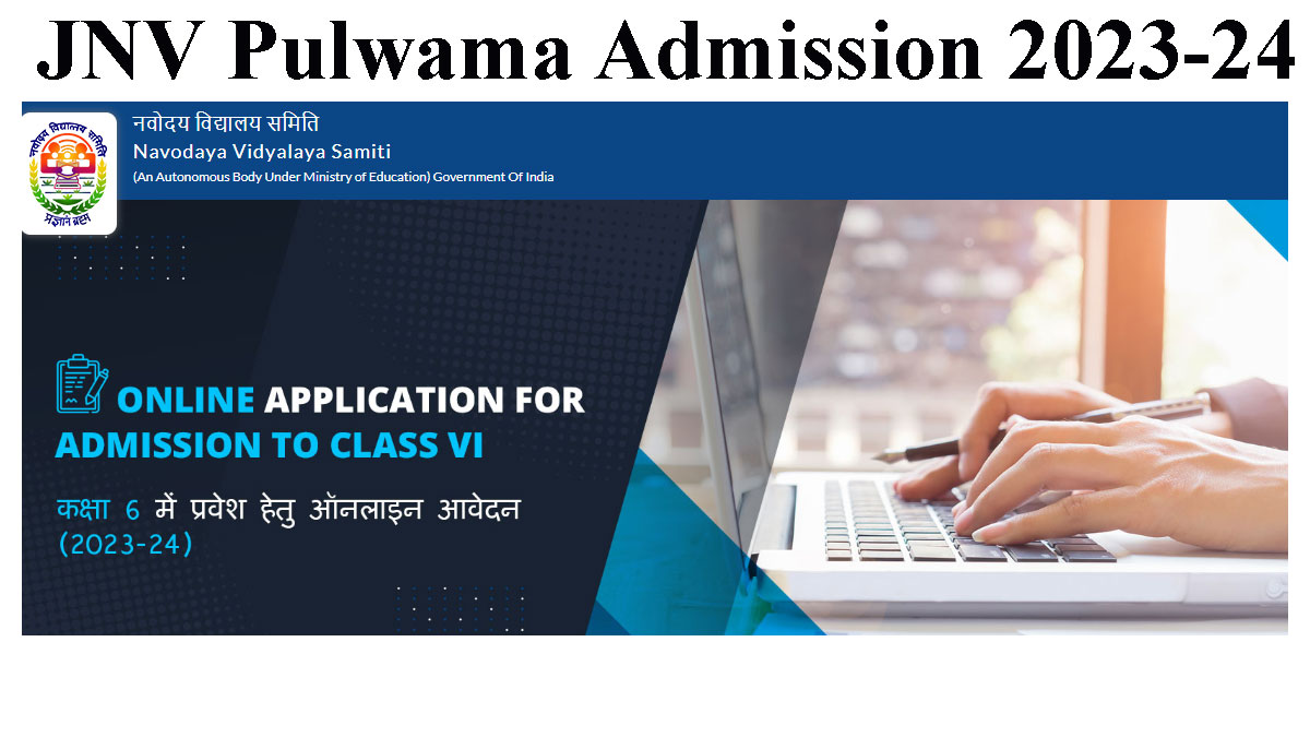 JNV Pulwama Admission Notice 2023