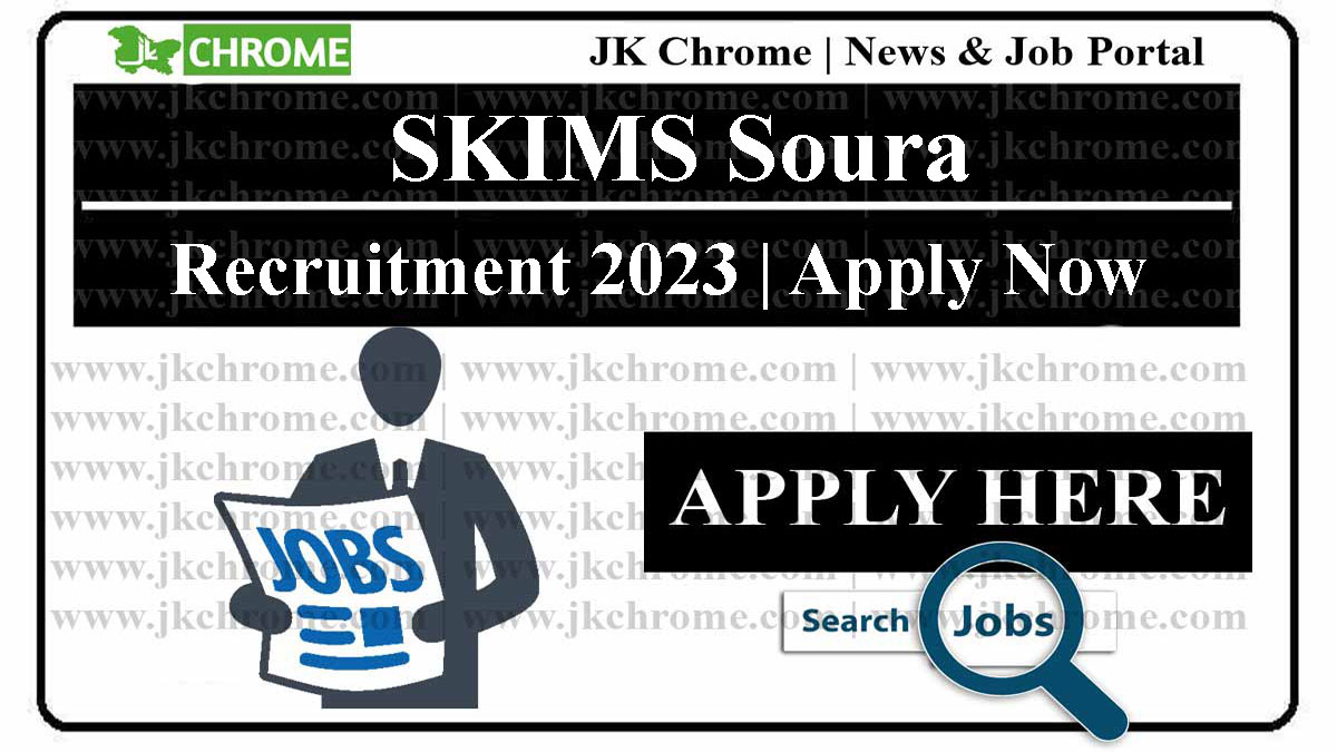 SKIMS Soura Recruitment 2023 for Senior Residents