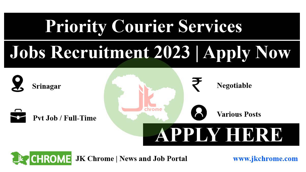 Priority Courier Services Jobs Recruitment 2023