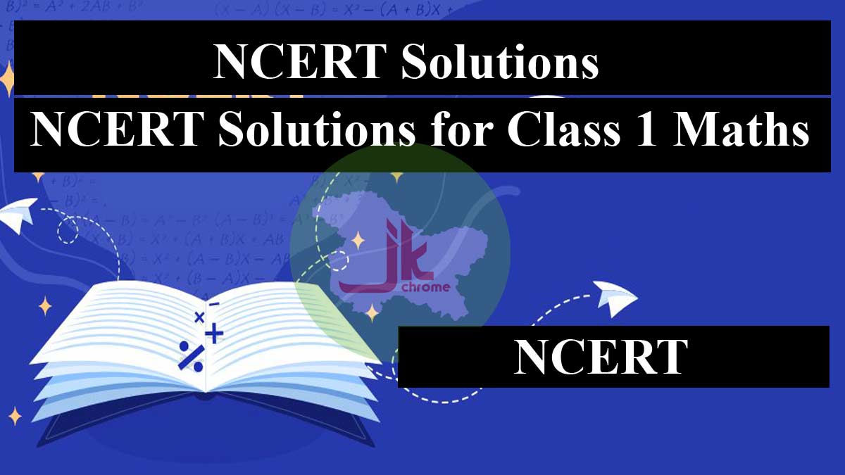 NCERT Solutions for Class 1 Maths