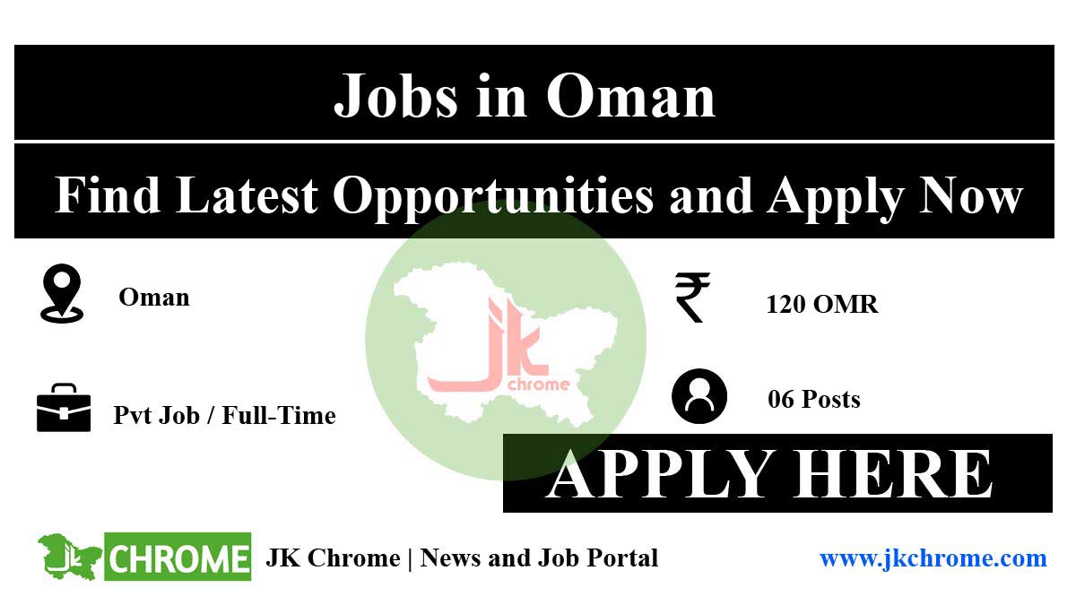 Jobs in Oman: Find Latest Opportunities and Apply Now