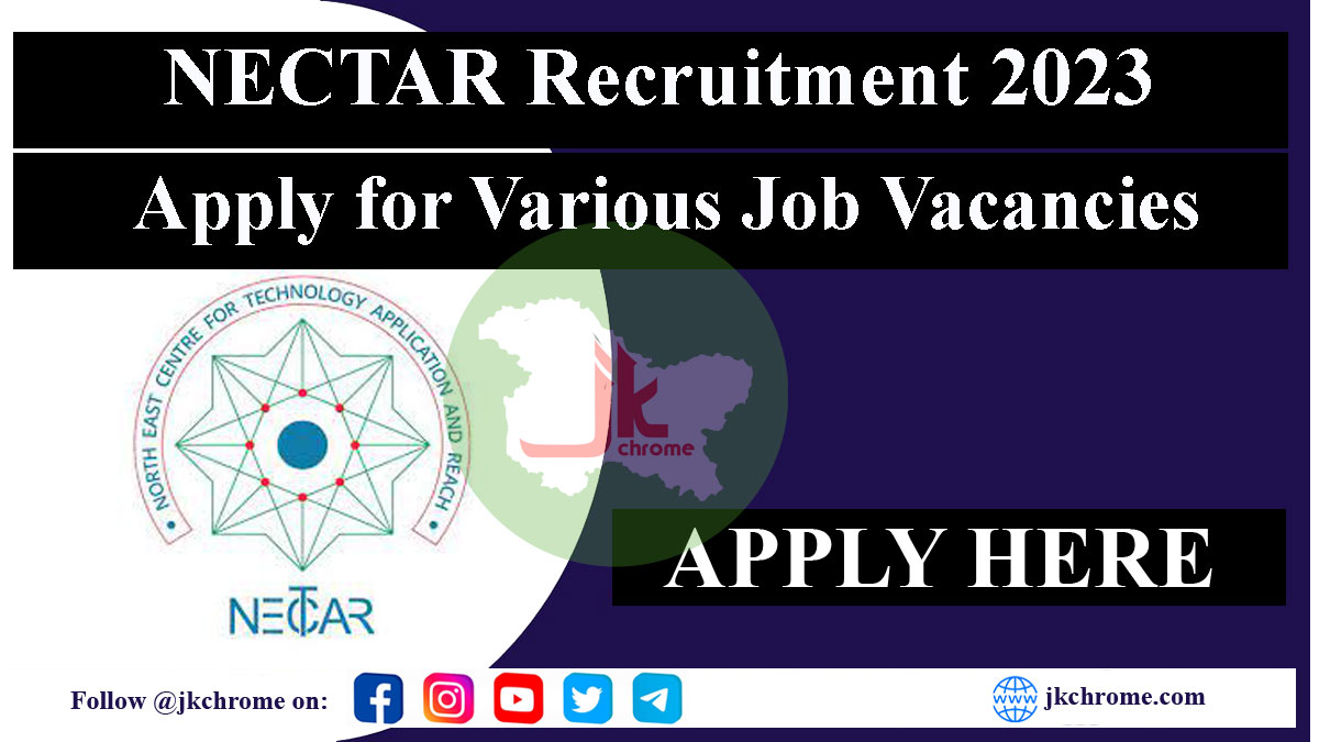 Nectar recruitment 2023 apply for 81 posts 2023