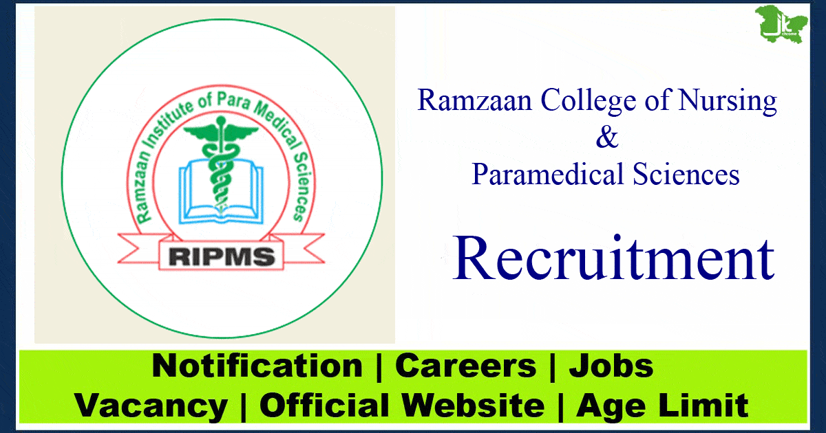 Ramzaan College of Nursing Jobs 2023 | Hiring Lecturers