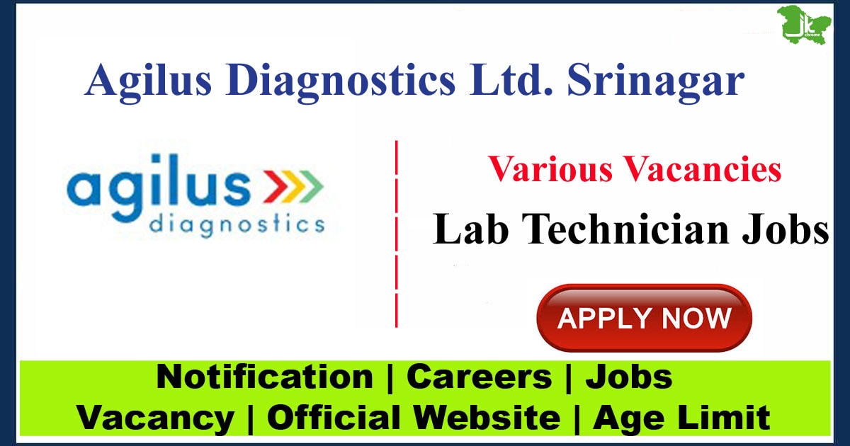 Lab Technician Jobs in Srinagar