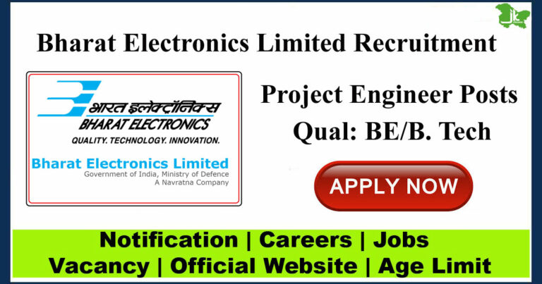 BEL Project Engineers Recruitment 2023