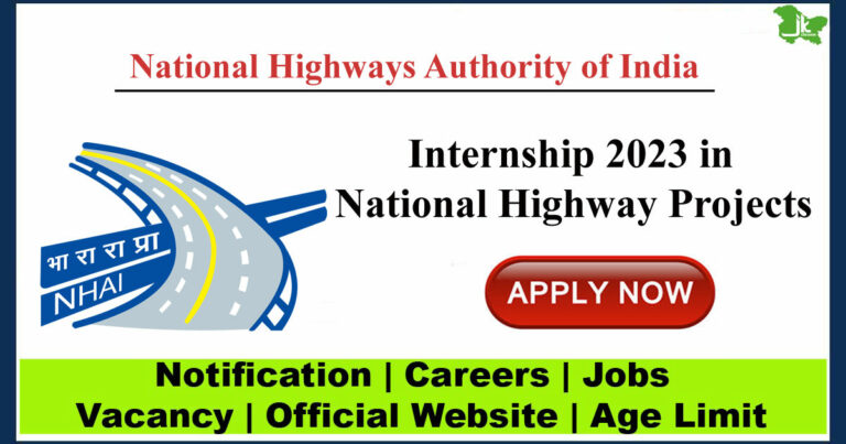 NHAI internship of B.Tech/M.Tech Civil in National Highway Project