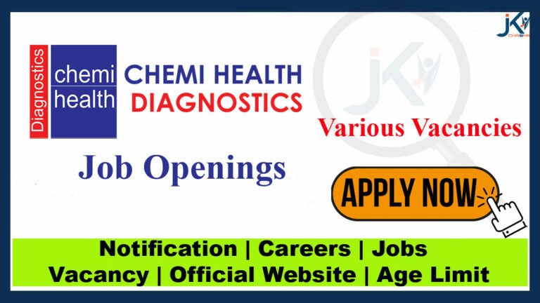 Chemi Health Diagnostics Srinagar Jobs 2023