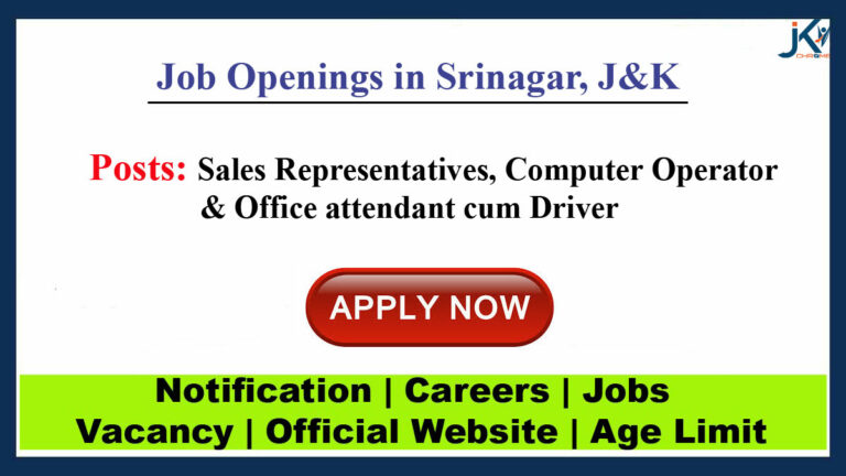 Laboratory Sales Corporation Srinagar Jobs