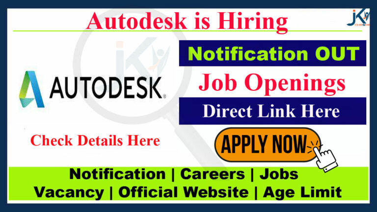 Autodesk Job Vacancy 2023, Apply Online