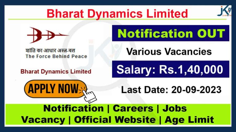 BDL Recruitment 2023, Apply Online For Management Trainee Posts
