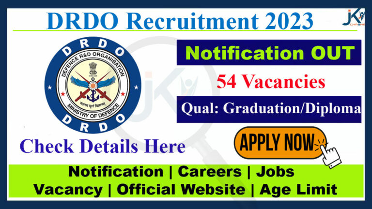 DRDO Apprentice Recruitment 2023, Apply for 54 posts at drdo.gov.in