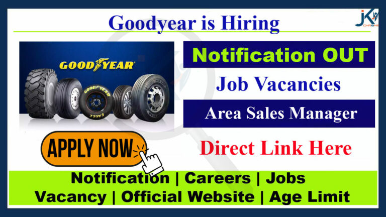 Goodyear Job Vacancy 2023, Apply Online