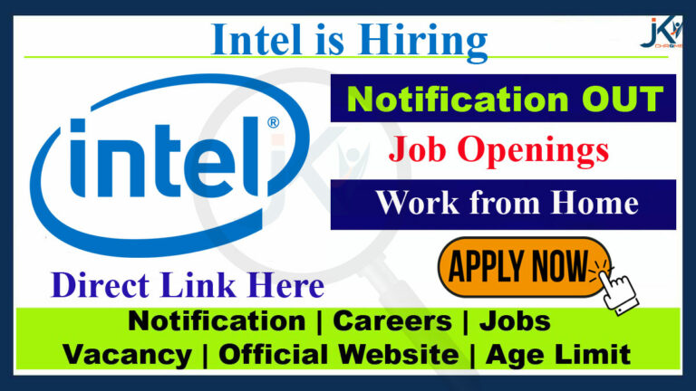 Intel Job Vacancy 2023, Work from Home