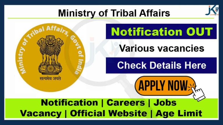 Ministry of Tribal Affairs Engineers Recruitment 2023