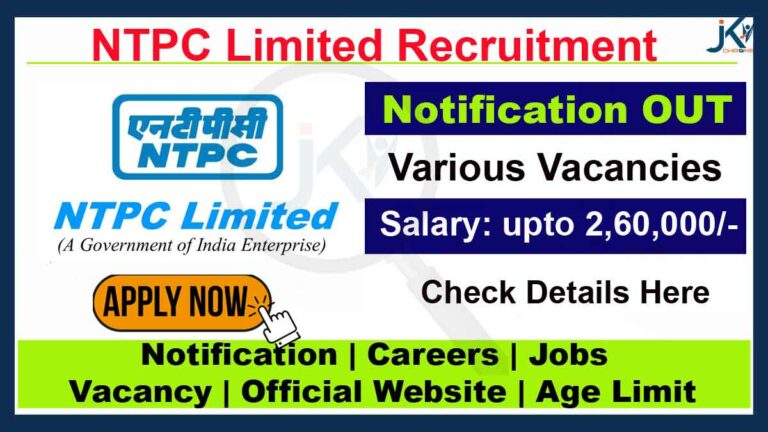 NTPC Recruitment 2023 for Various Posts