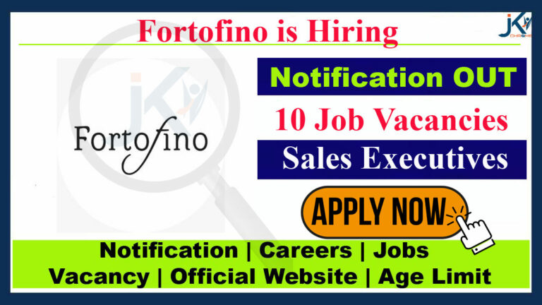 Sales Executives Job Vacancy in Fortofino Jammu