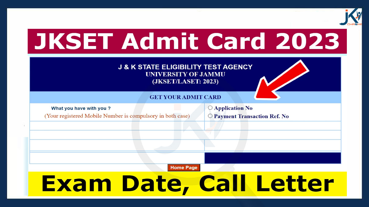 JKSET/LASET Admit Card 2023 OUT, Download Link Here