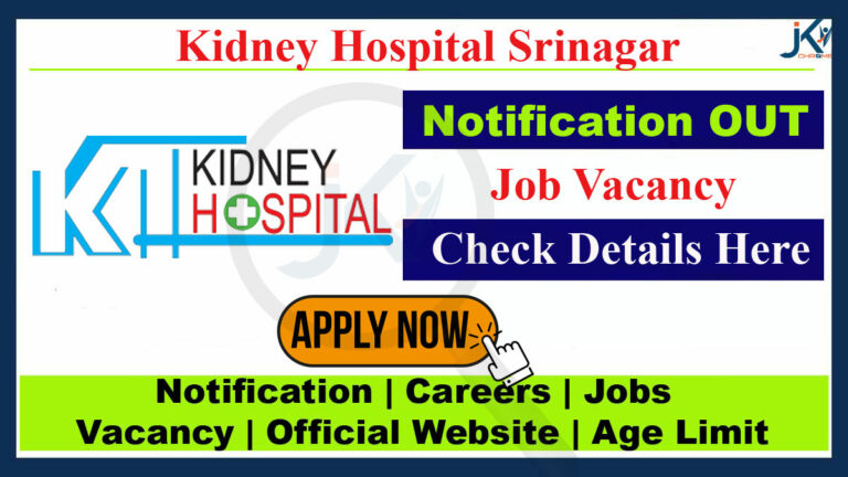 Staff Nurse Vacancy in Kidney Hospital Sonwar