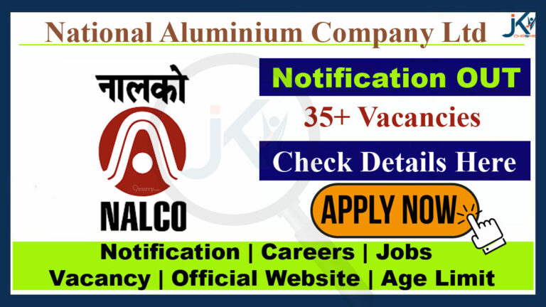 NALCO Recruitment 2023, Apply Online, See Details Here