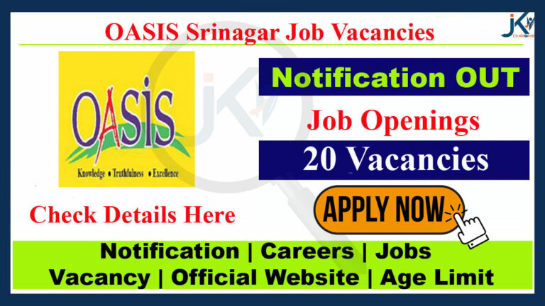 Driver Job vacancy in Srinagar, 20 Posts