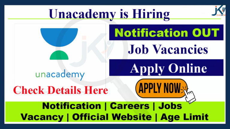 Unacademy Manager Job Vacancy, Apply Online