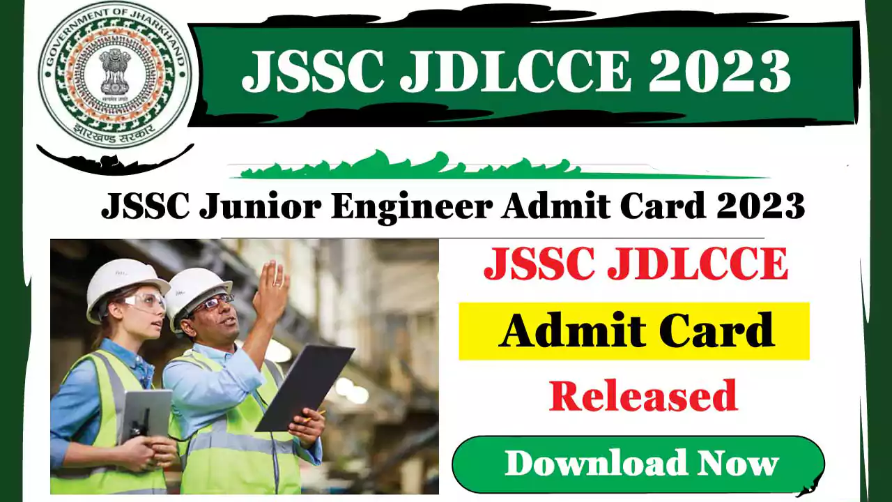 JSSC ITI Training Officer Admit Card 2023