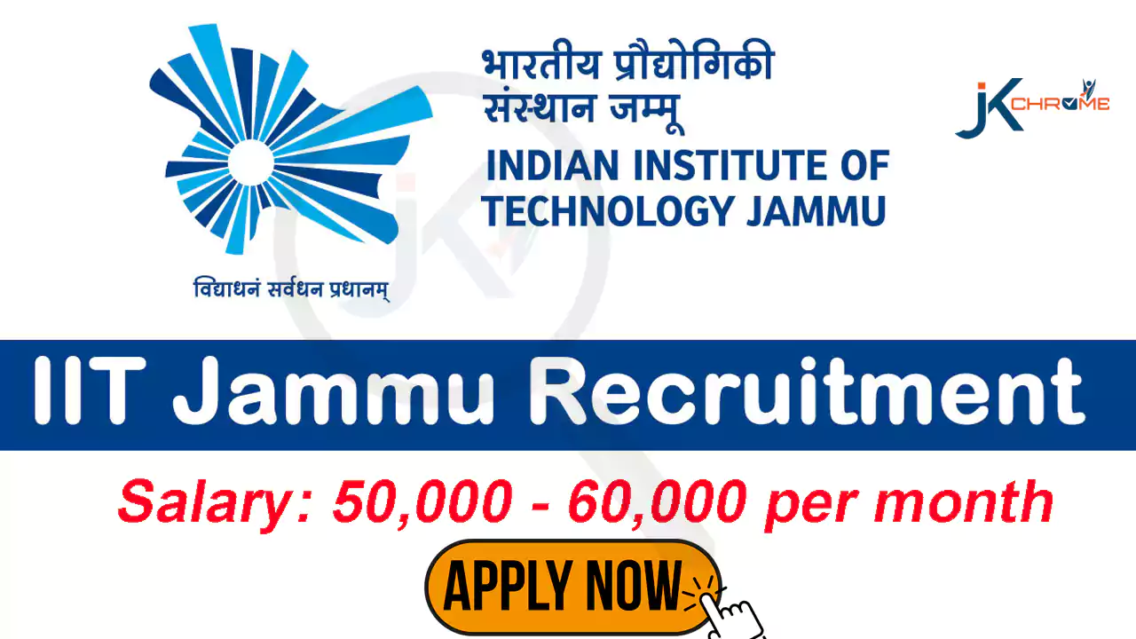 IIT Jammu Assistant Incubation Manager Recruitment