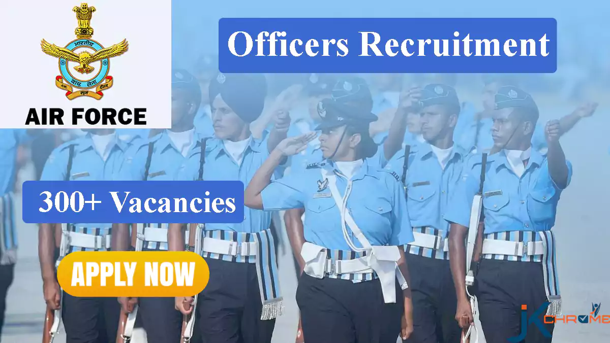 Indian Air Force Officers Recruitment, Apply Online for 317 Posts