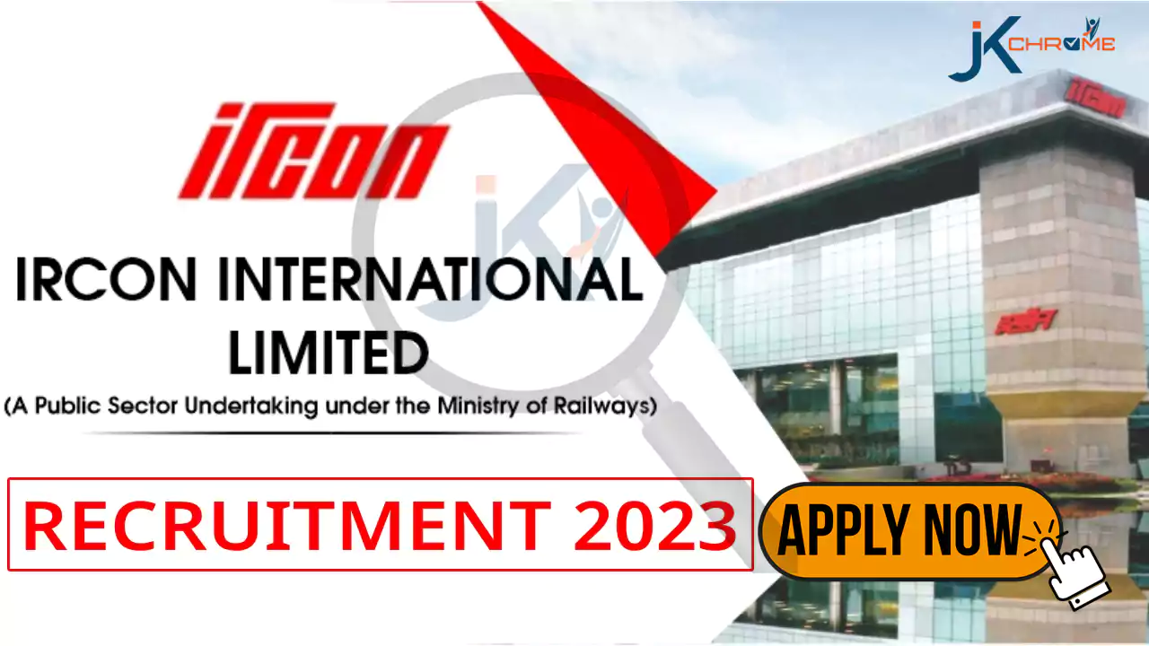 IRCON Recruitment 2023: Monthly Salary Up to 260000, Check Vacancy, Posts, Age, Qualification and Process to Apply