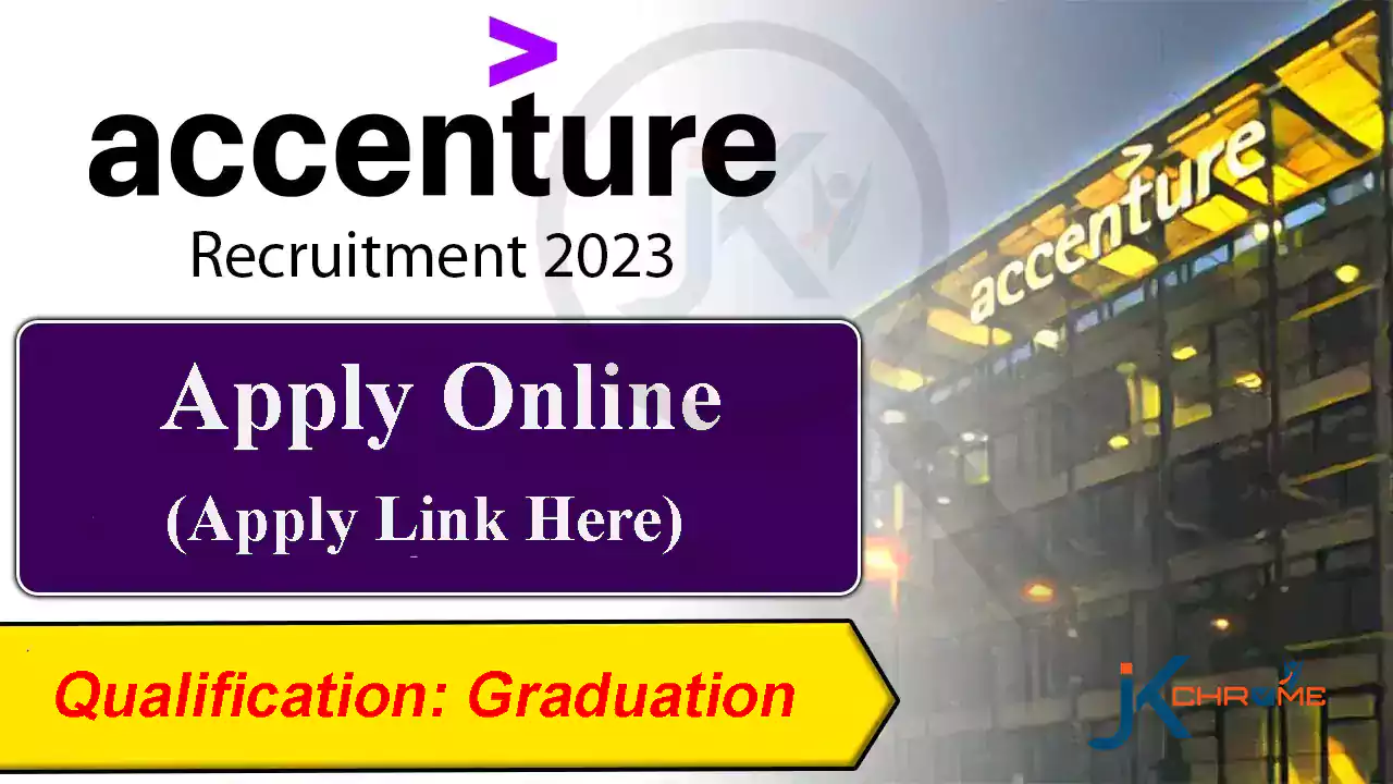 Accenture Job Vacancy | Apply Online