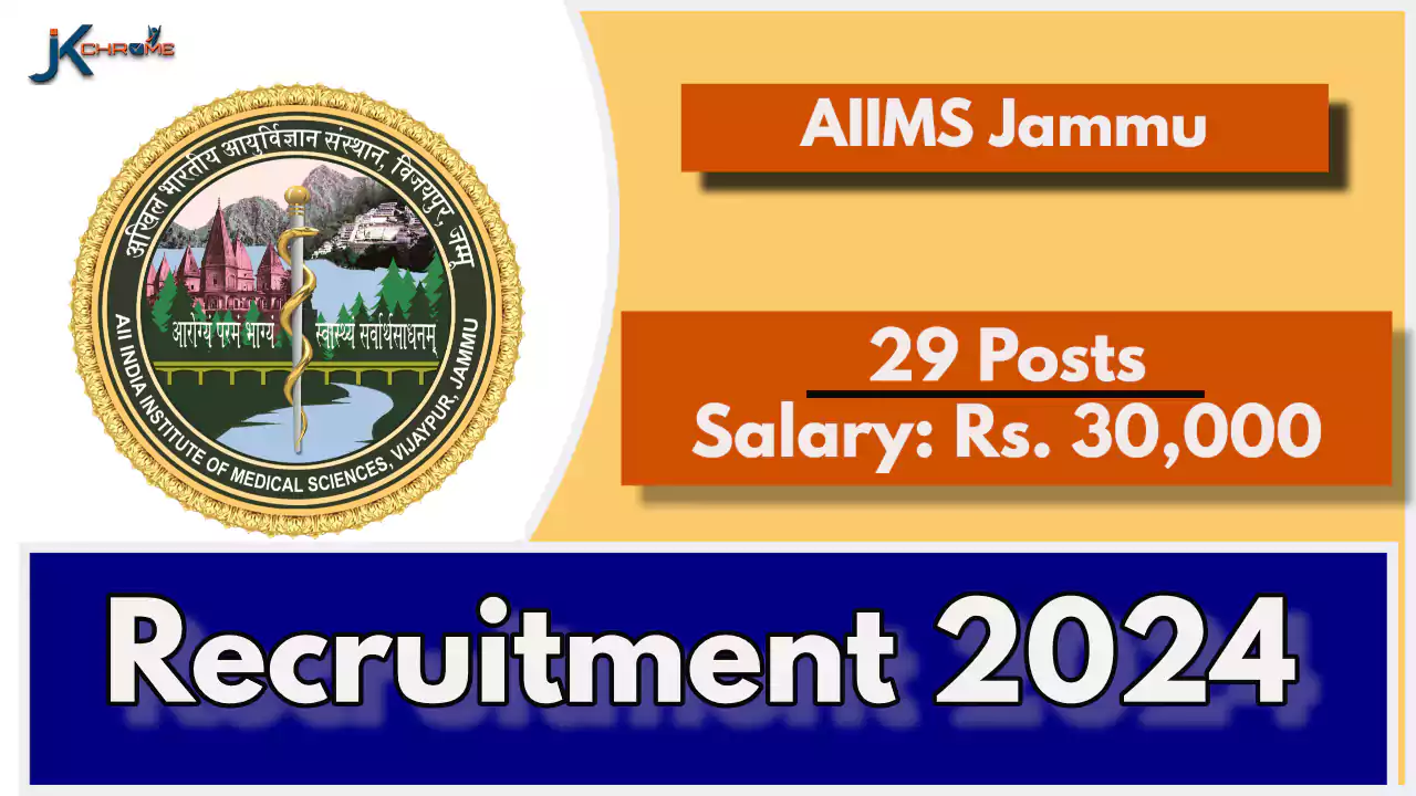 Patient Care Manager/Coordinator Posts — AIIMS Jammu Recruitment 2024