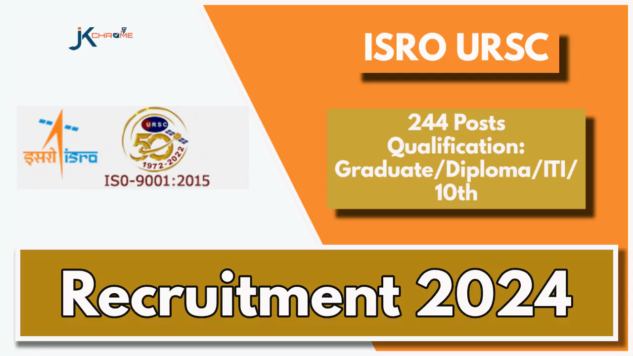 ISRO URSC Recruitment Notification PDF