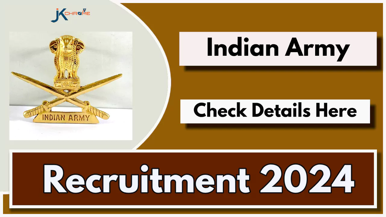 Indian Army Recruitment 2024; NCC Special Entry Scheme Notification