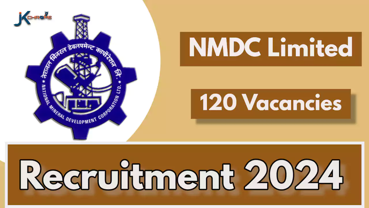 120 Apprentice Posts — NMDC Recruitment 2024