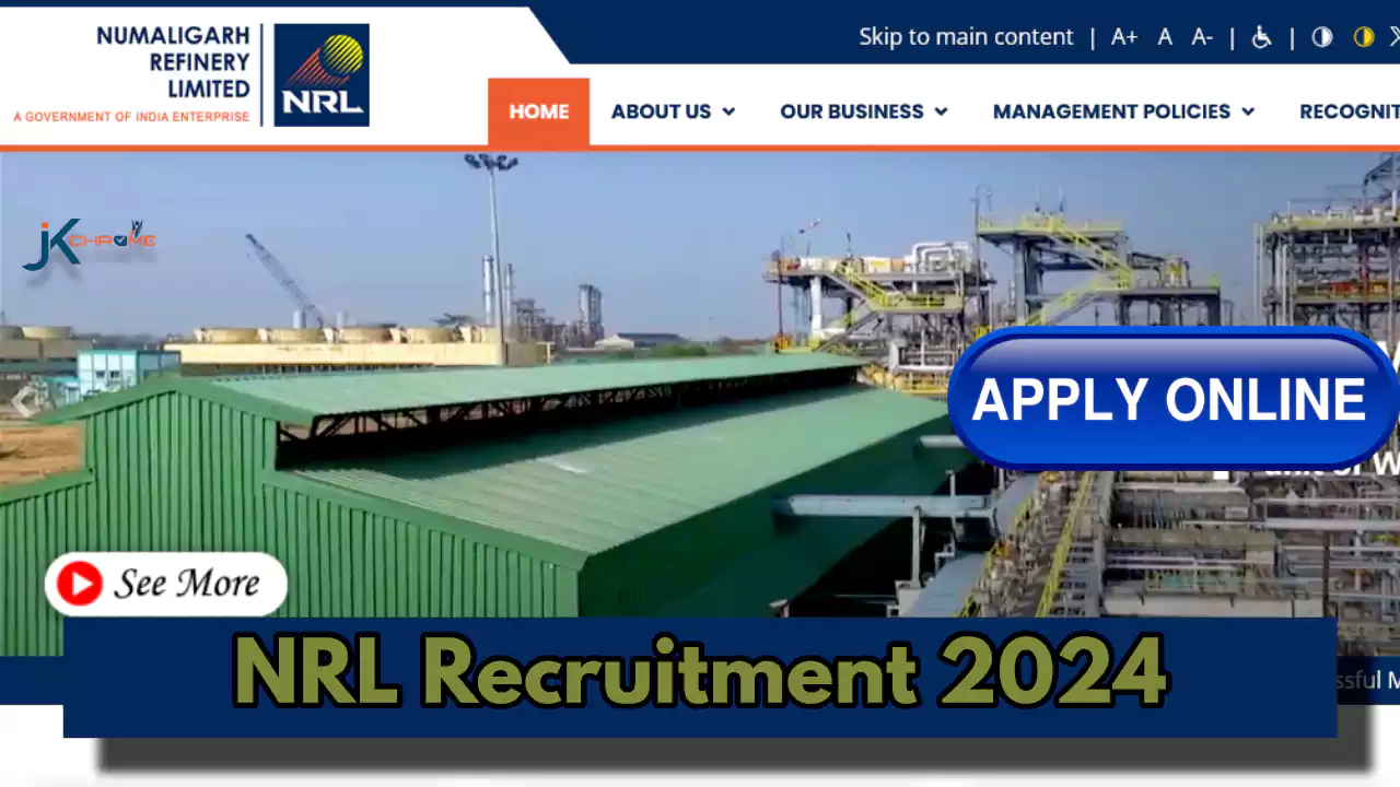 NRL Recruitment 2024 — Monthly Salary Up to 1,80,000/-, Check Eligibility and How to Apply