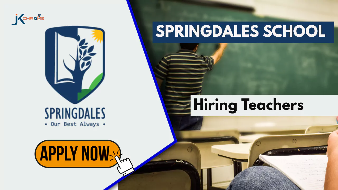 Springdales School Hiring Teachers