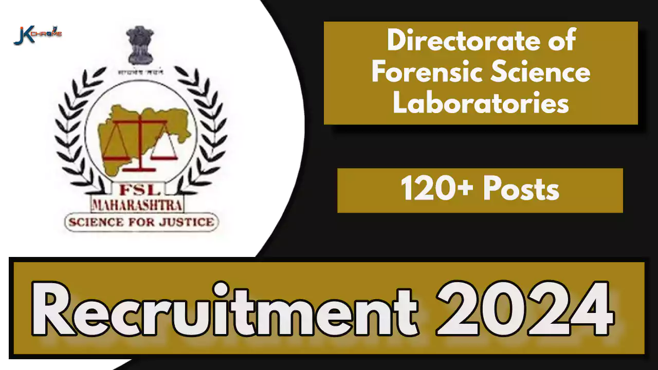 DFSL Recruitment 2024 Notification for 125 Vacancies