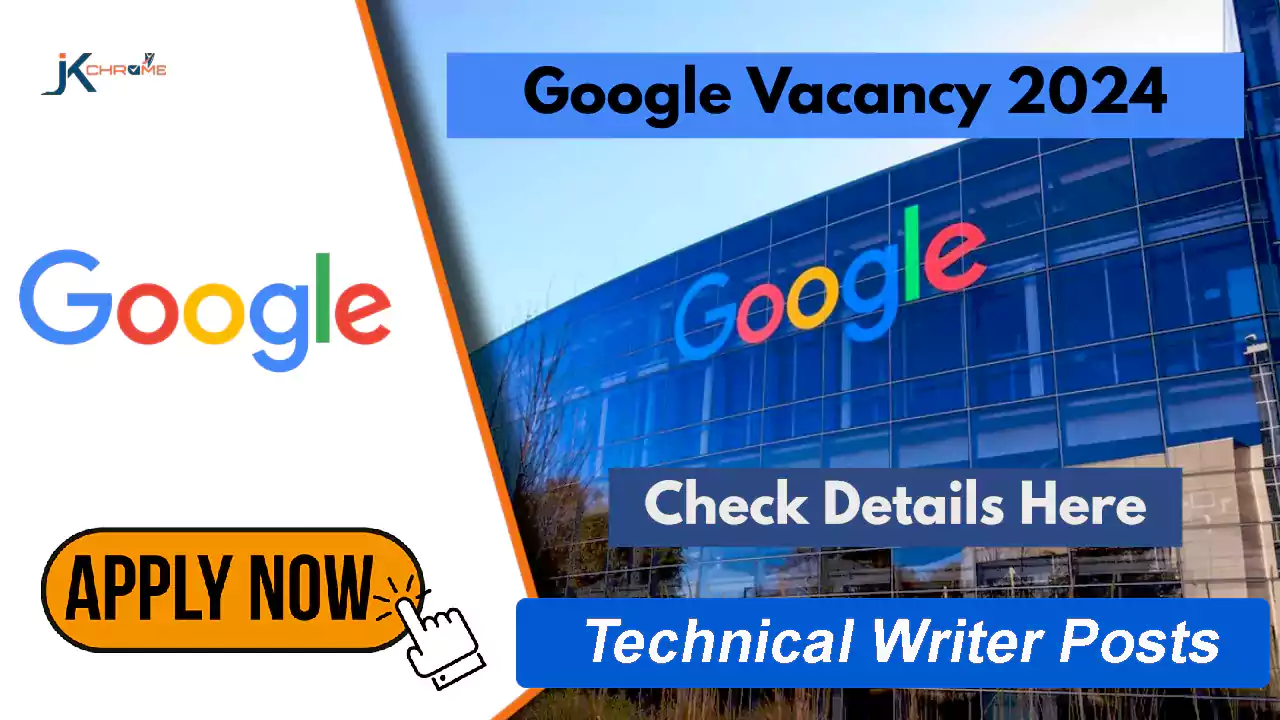 Technical Writer Job Vacancies in Google