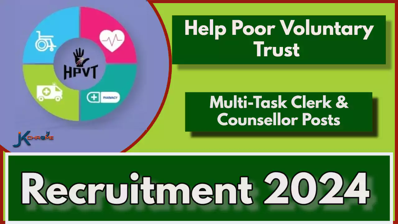 Help Poor Voluntary Trust Jobs Vacancy 2024; Walk-in-interview