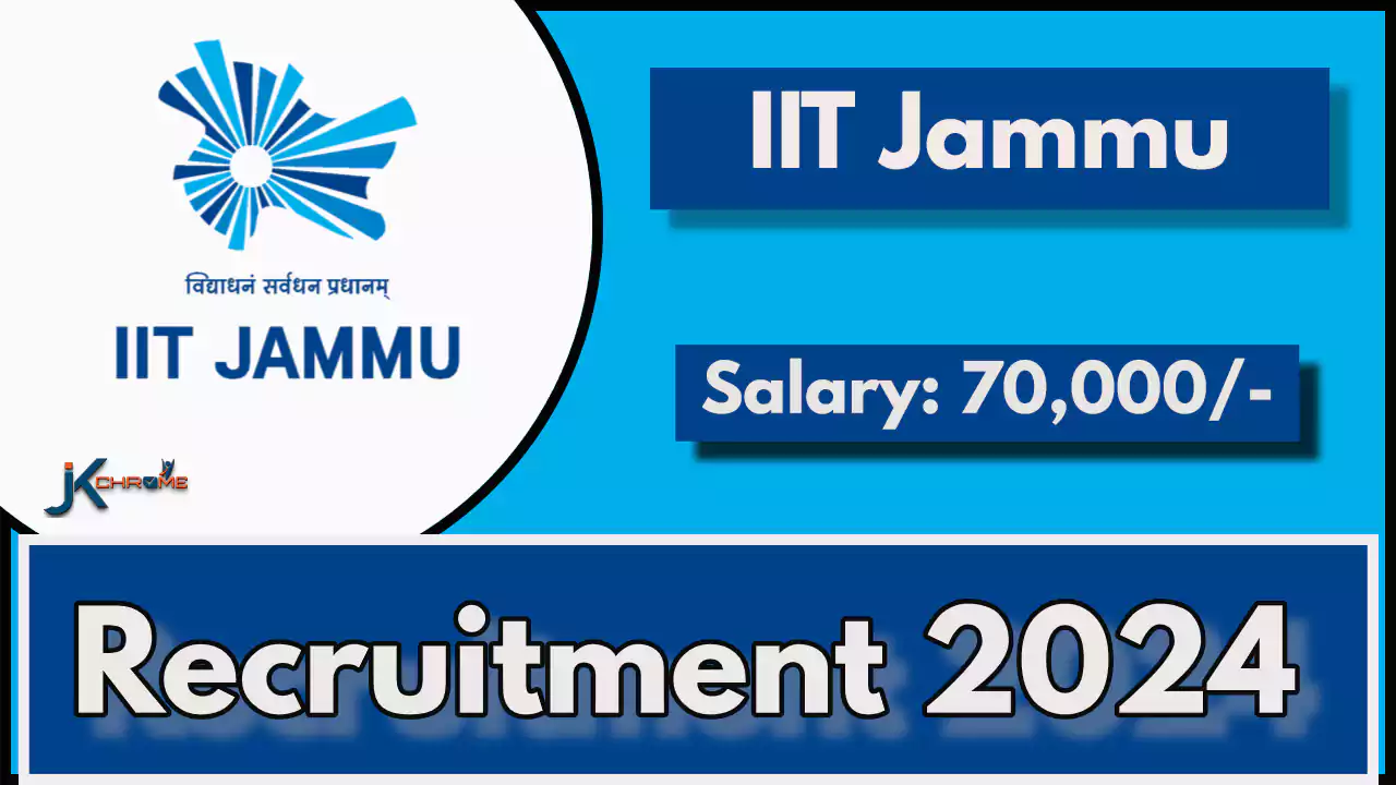 Audit Officer Post — IIT Jammu Recruitment 2024