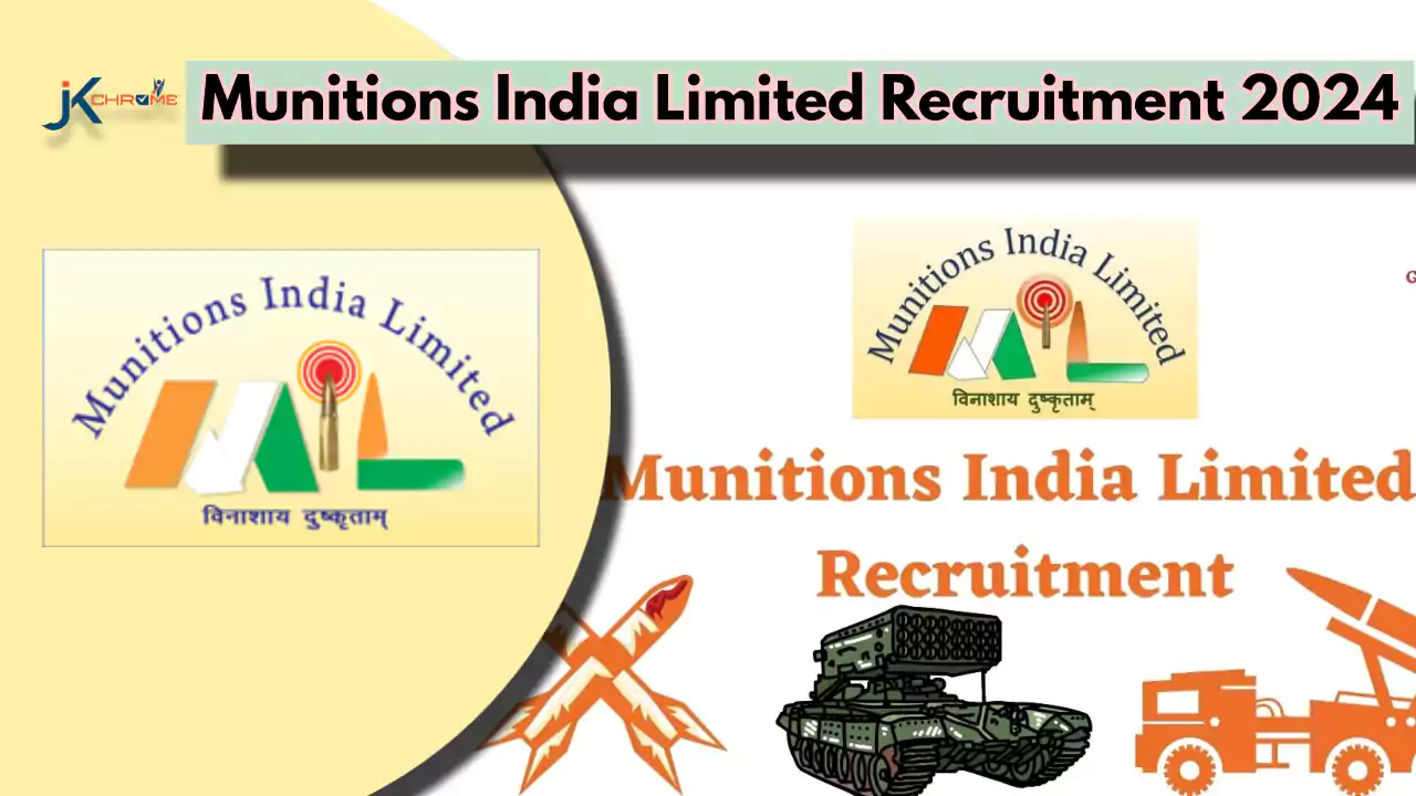90 Apprentice Posts — Munitions India Limited Recruitment 2024 Notification Out, Check Qualification and How to Apply