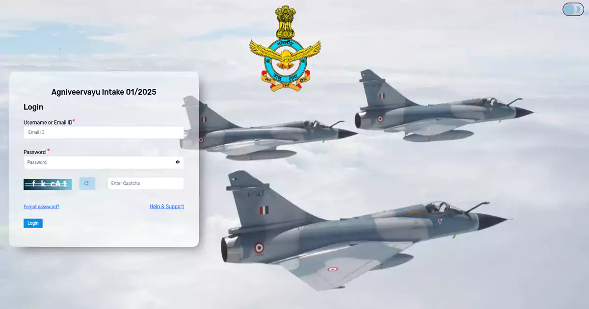 IAF Agniveervayu Exam City Information Slip for 01/2025 Out, direct link here