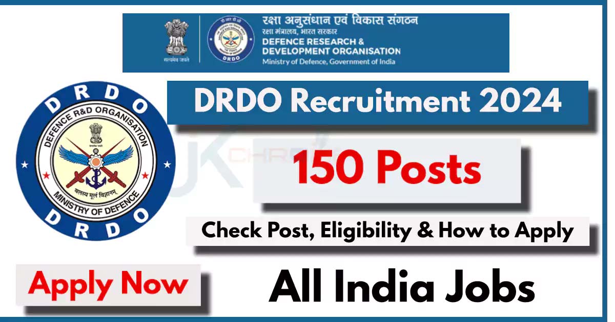 DRDO Apprentices Recruitment 2024 Notification Out