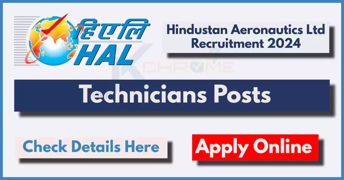 HAL Recruitment 2024 Notification Out: Apply for 65 Non-Executive Posts, Check Eligibility Details Now