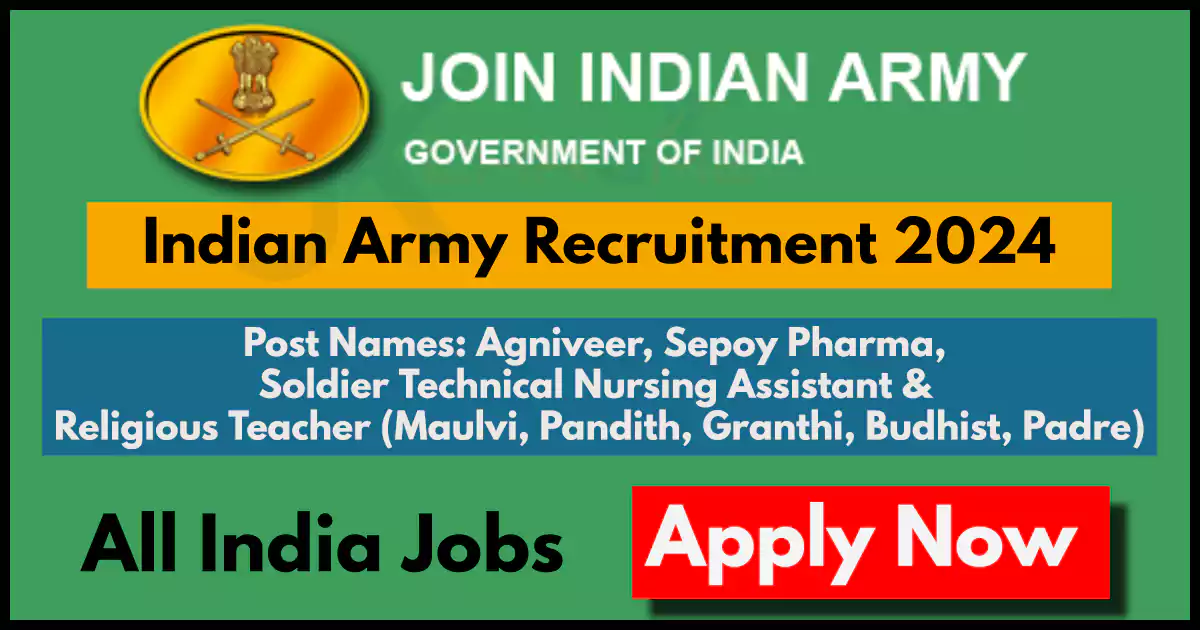 Indian Army Agniveer 2024: Apply Online, Check Eligibility Criteria