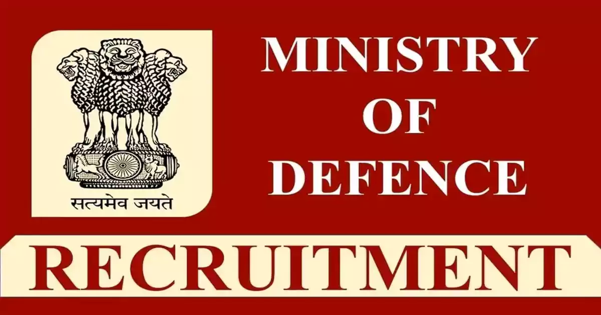 Ministry of Defence Recruitment Notification 2024