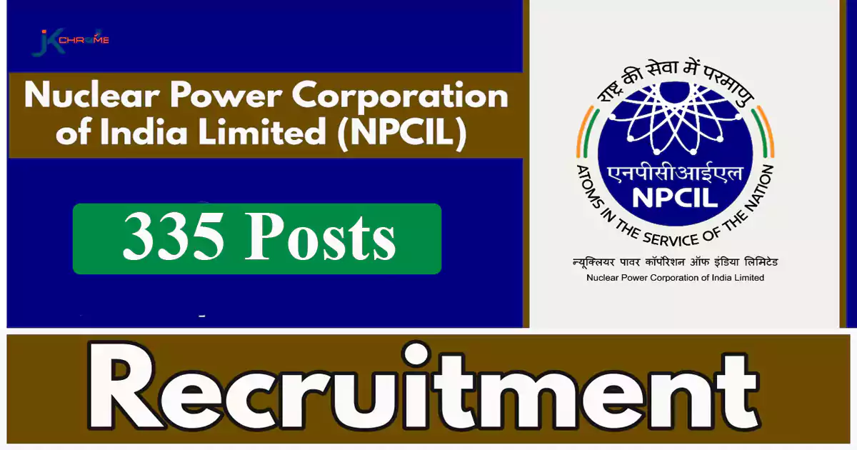 NPCIL Recruitment 2024: Apply Online for 335 vacancies