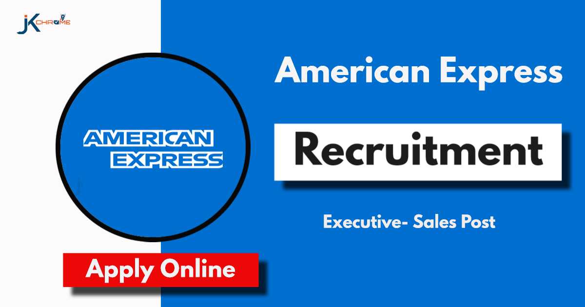American Express Executive Sales Post: Apply Online