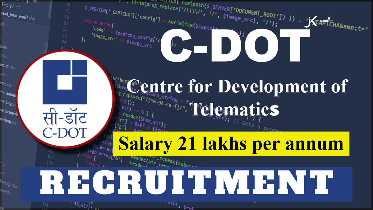 C-DOT Recruitment 2024: Notification Out, Check Posts, Eligibility and How to Apply